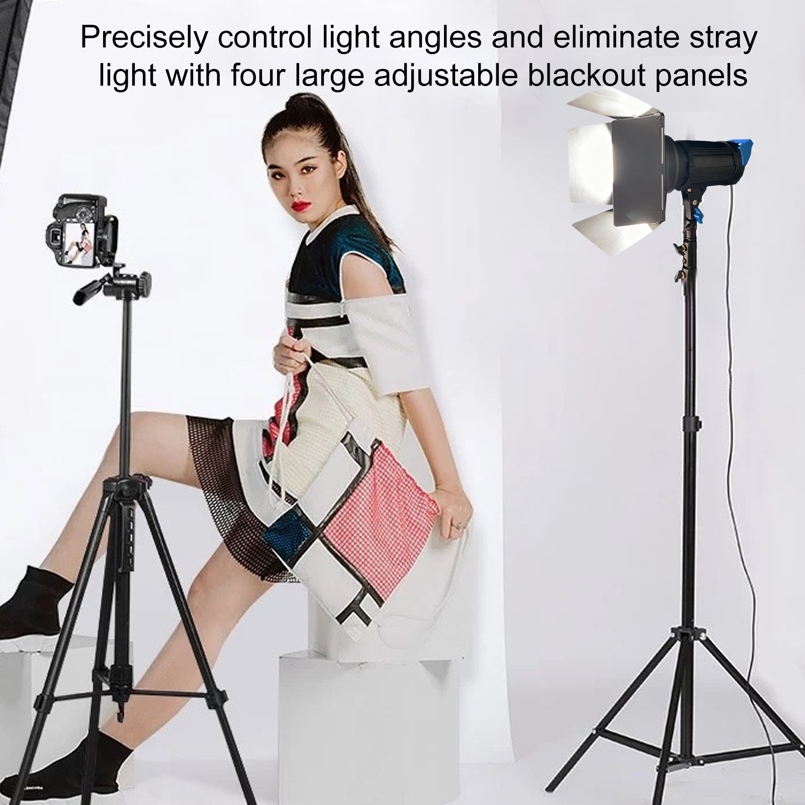 Honeycomb Grid Filter - Iluminación tipo Barn Door para fotografía