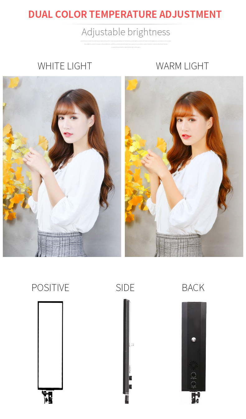Photography Lighting Board - Kit de iluminación regulable para estudio