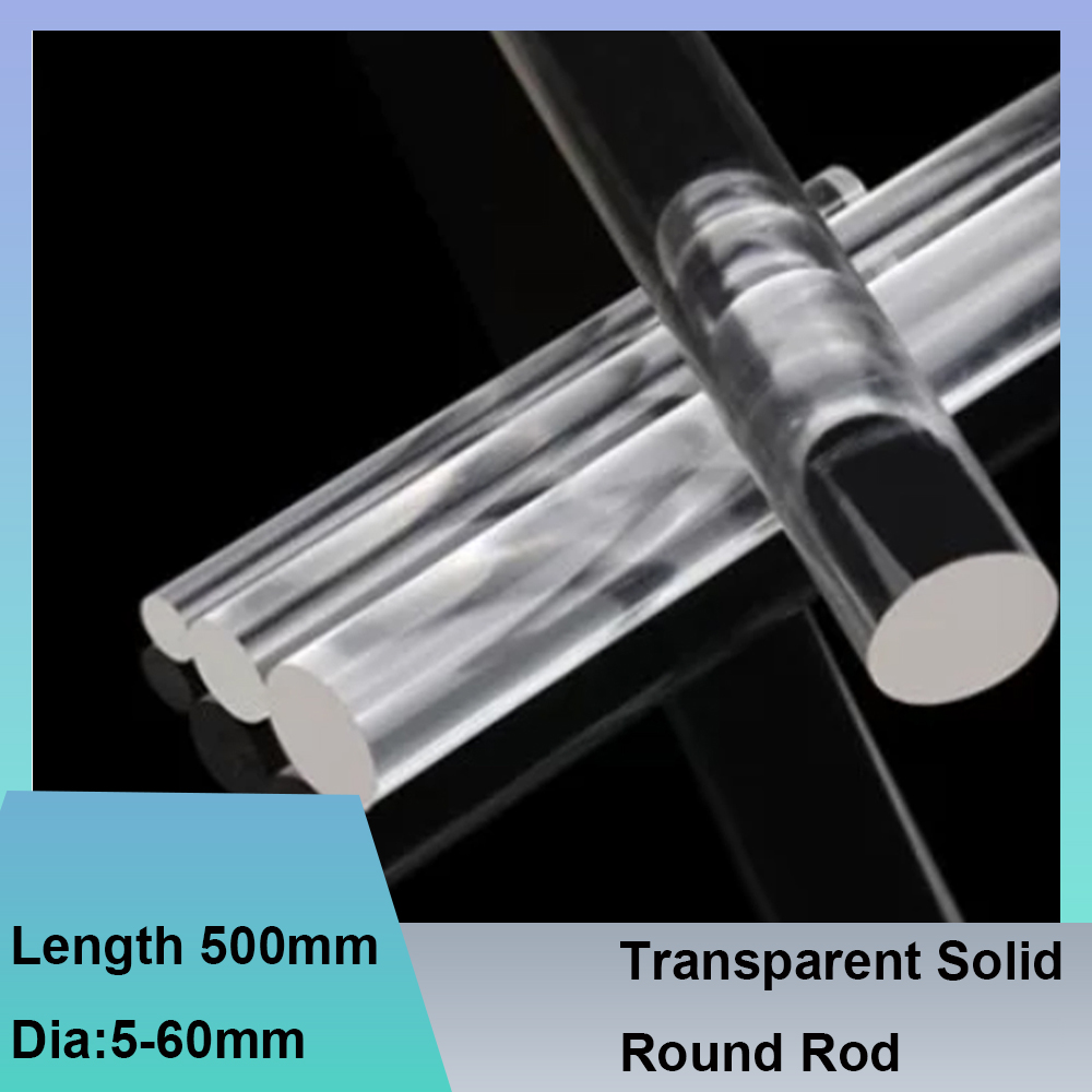 Photography Lighting Guide - Barra redonda transparente de 500mm de