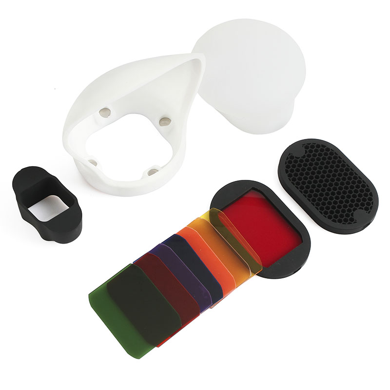 Honeycomb Grid Filter - Kit de accesorios de Flash Speedlight,