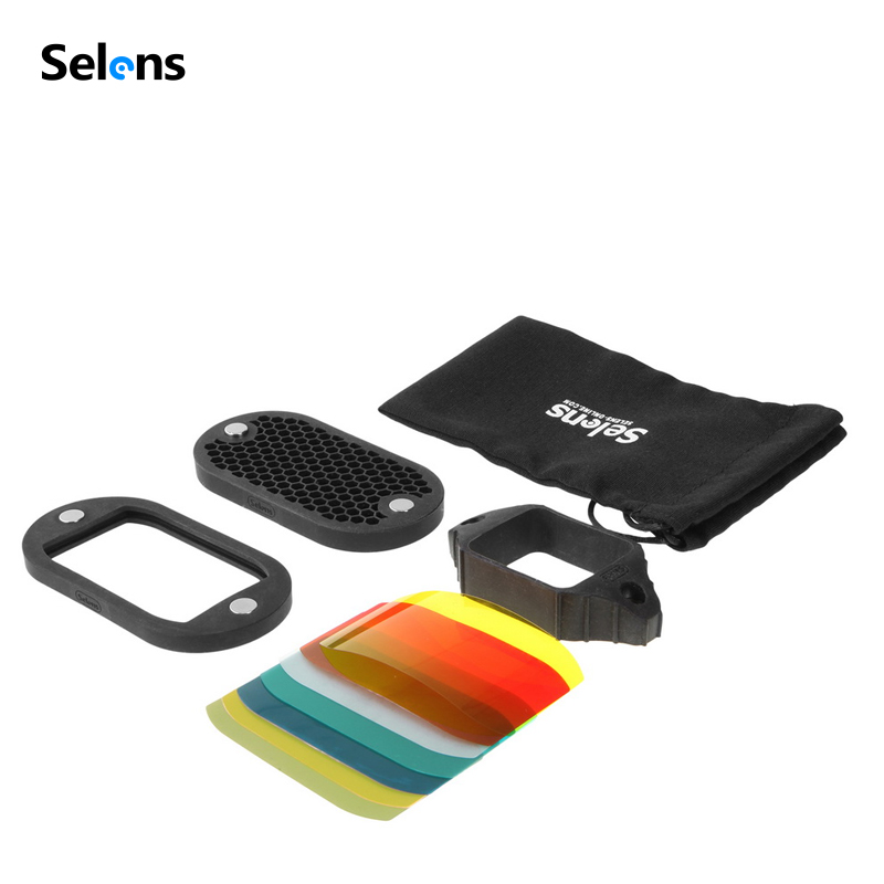 Honeycomb Grid Filter - Selens Flash Speedlight Honeycomb Grid Difusor