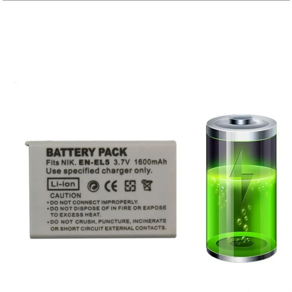 1-4 Uds EN-EL5 ENEL5 batería + - Nikon Camera D3500 reseña y precio