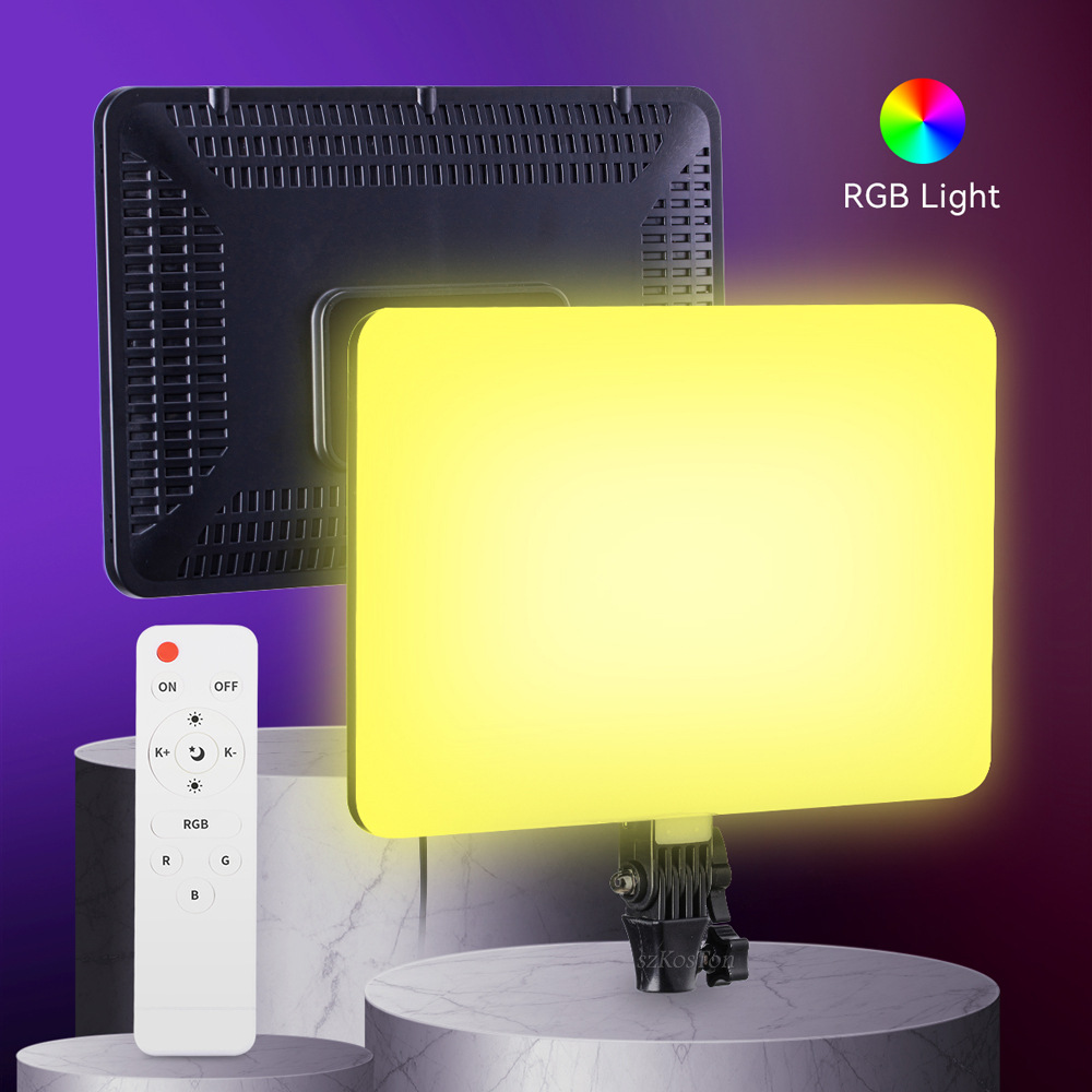 Luz LED de vídeo RGB de 14 pul - Photography Lighting Board reseña y precio