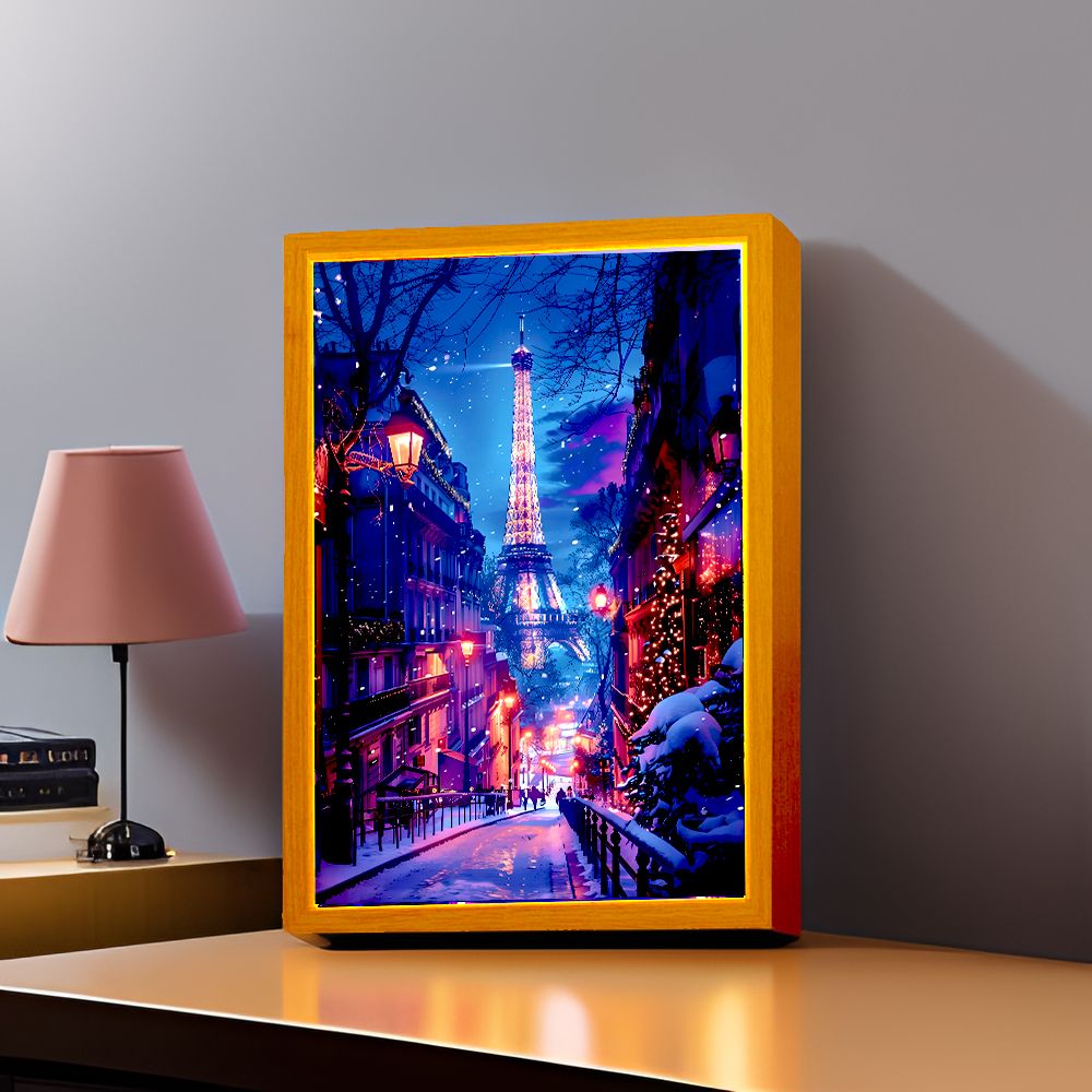 Hermosa ciudad París pintura d - Photography Lighting Board reseña y precio