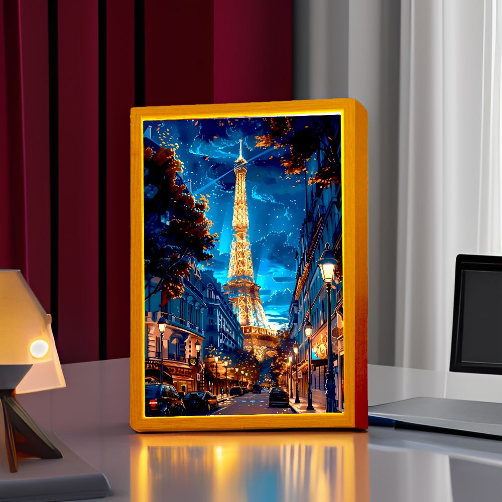 Hermosa ciudad París pintura d - Photography Lighting Board reseña y precio