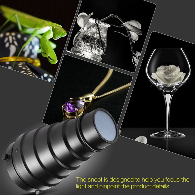 N75R-3X Snoot cónico con rejil - Honeycomb Grid Filter reseña y precio