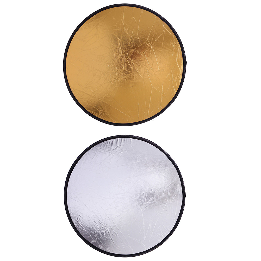 2 Piezas de Reflector Fotográf - Reflector Disc Silver reseña y precio