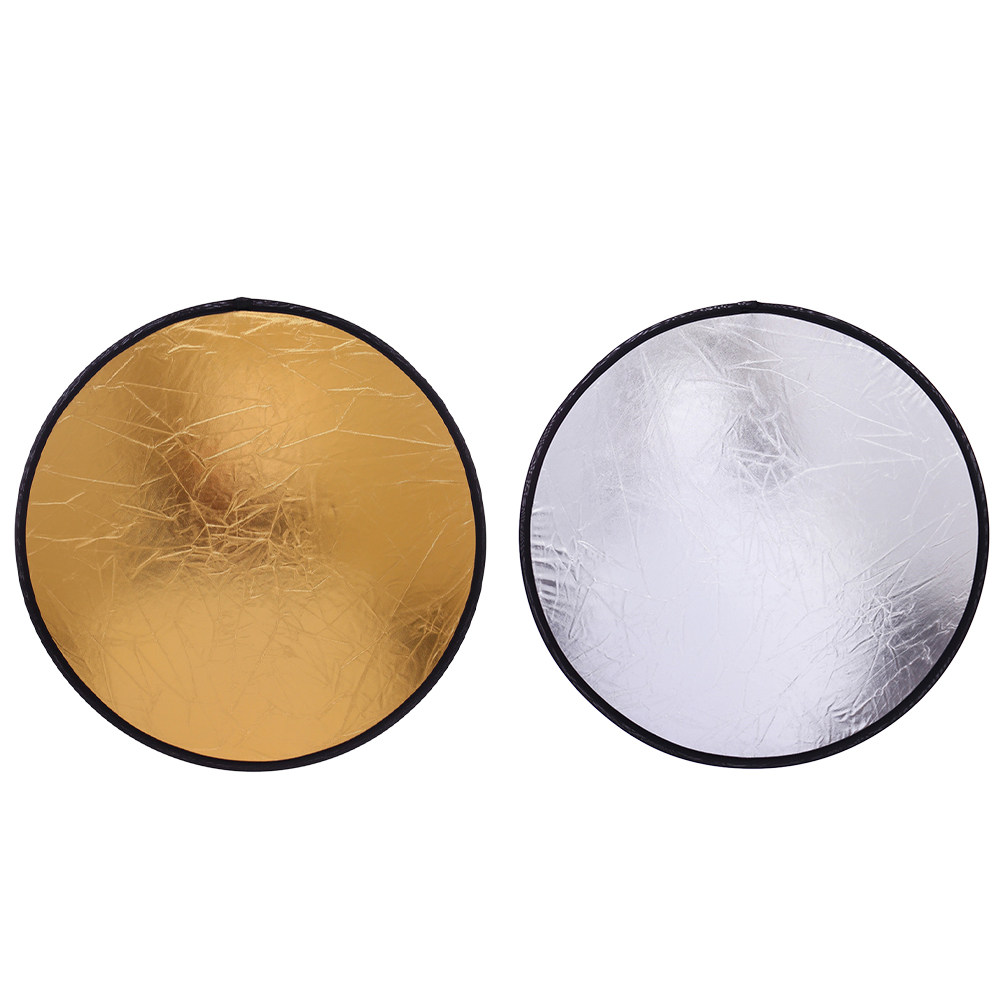 2 Piezas de Reflector Fotográf - Reflector Disc Silver reseña y precio