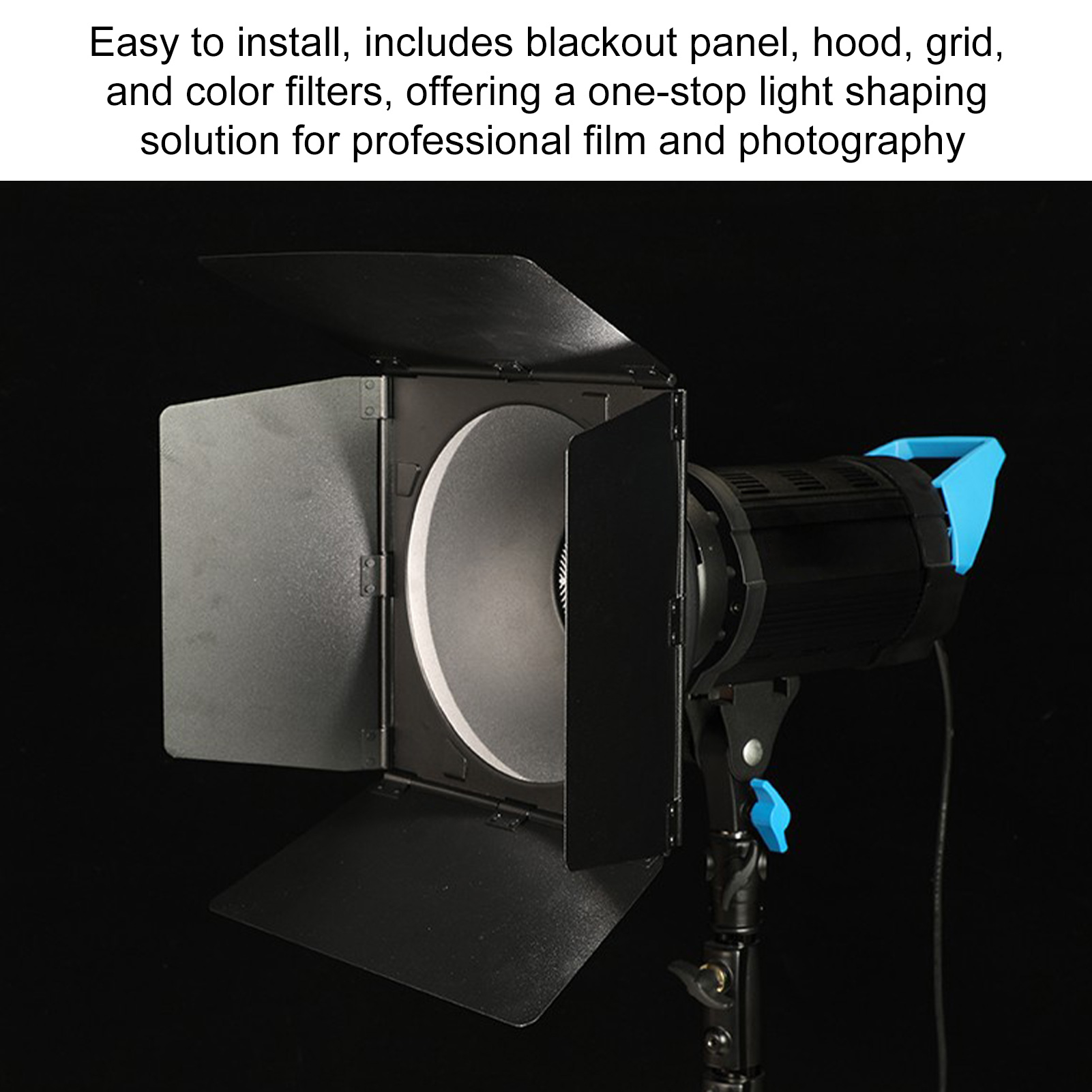 Iluminación tipo Barn Door par - Honeycomb Grid Filter reseña y precio
