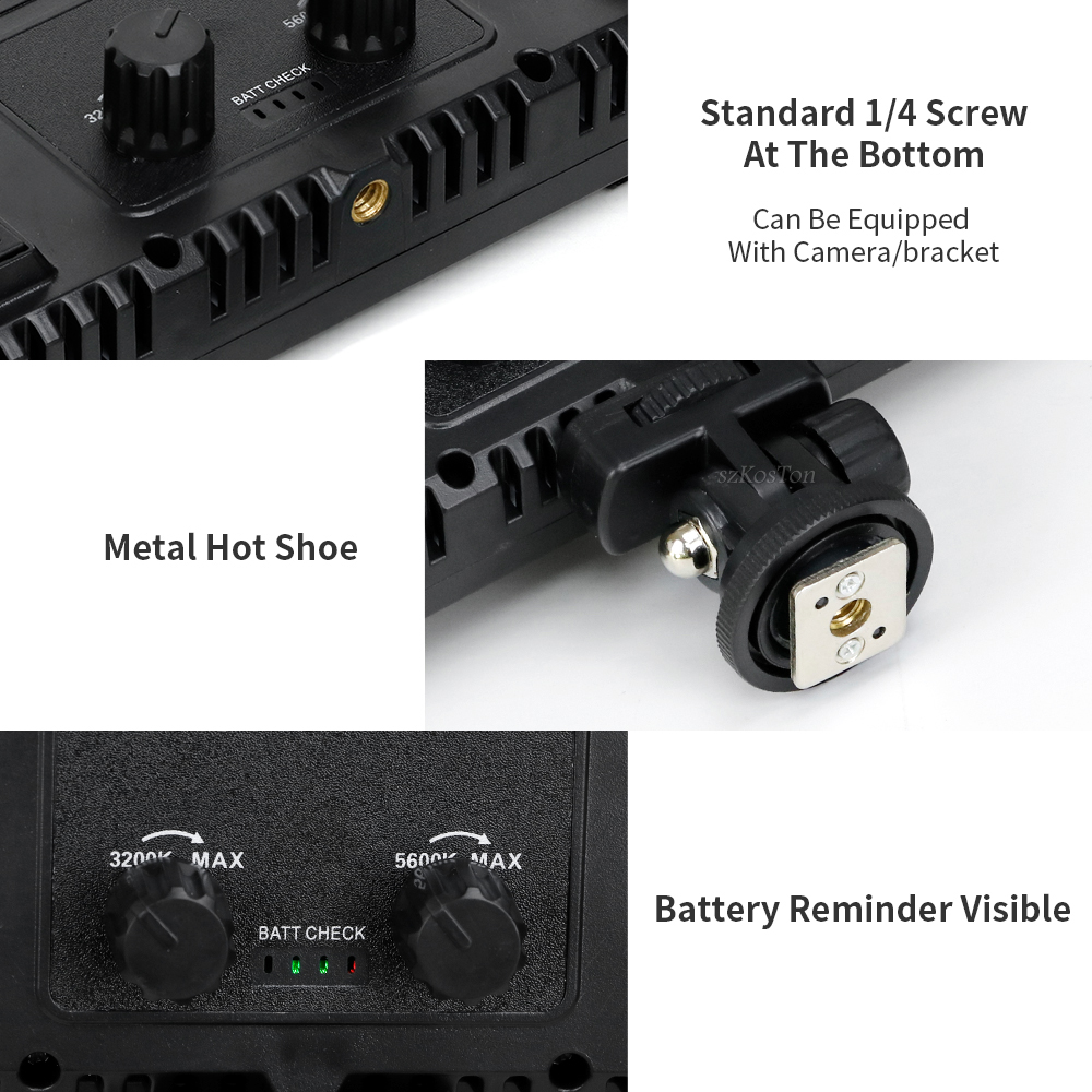 Luz LED de estudio fotográfico - Photography Lighting Board reseña y precio