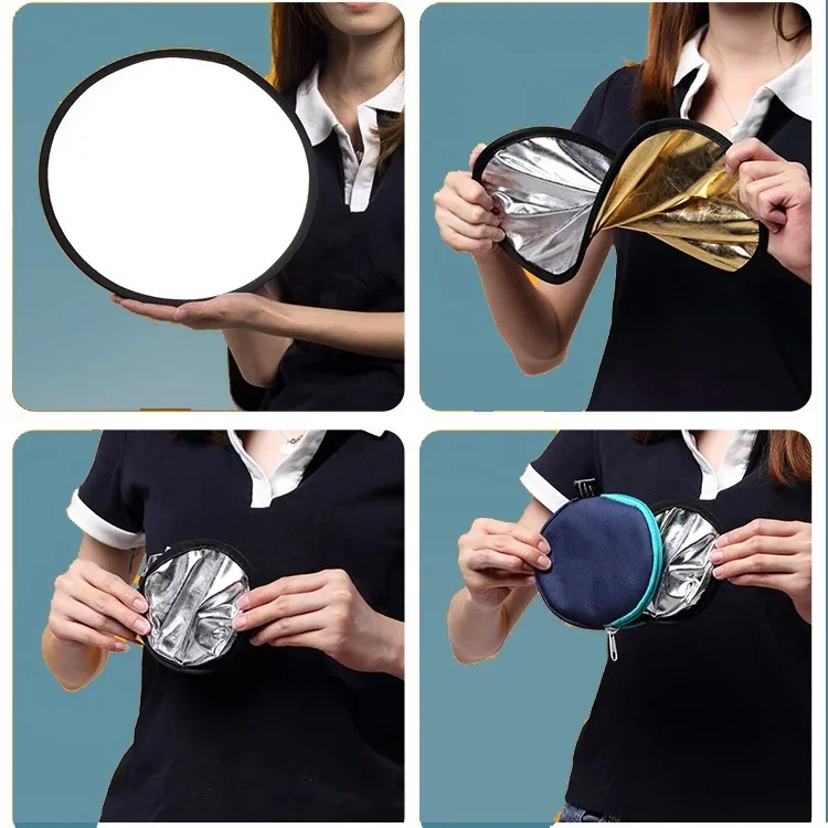 TENWISH Fotografía Mini Reflec - Reflector Disc Silver reseña y precio