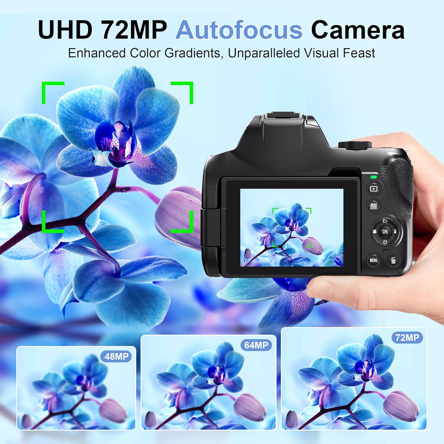 Cámara Digital 4K HD para foto - Photography Natural Lighting reseña y precio