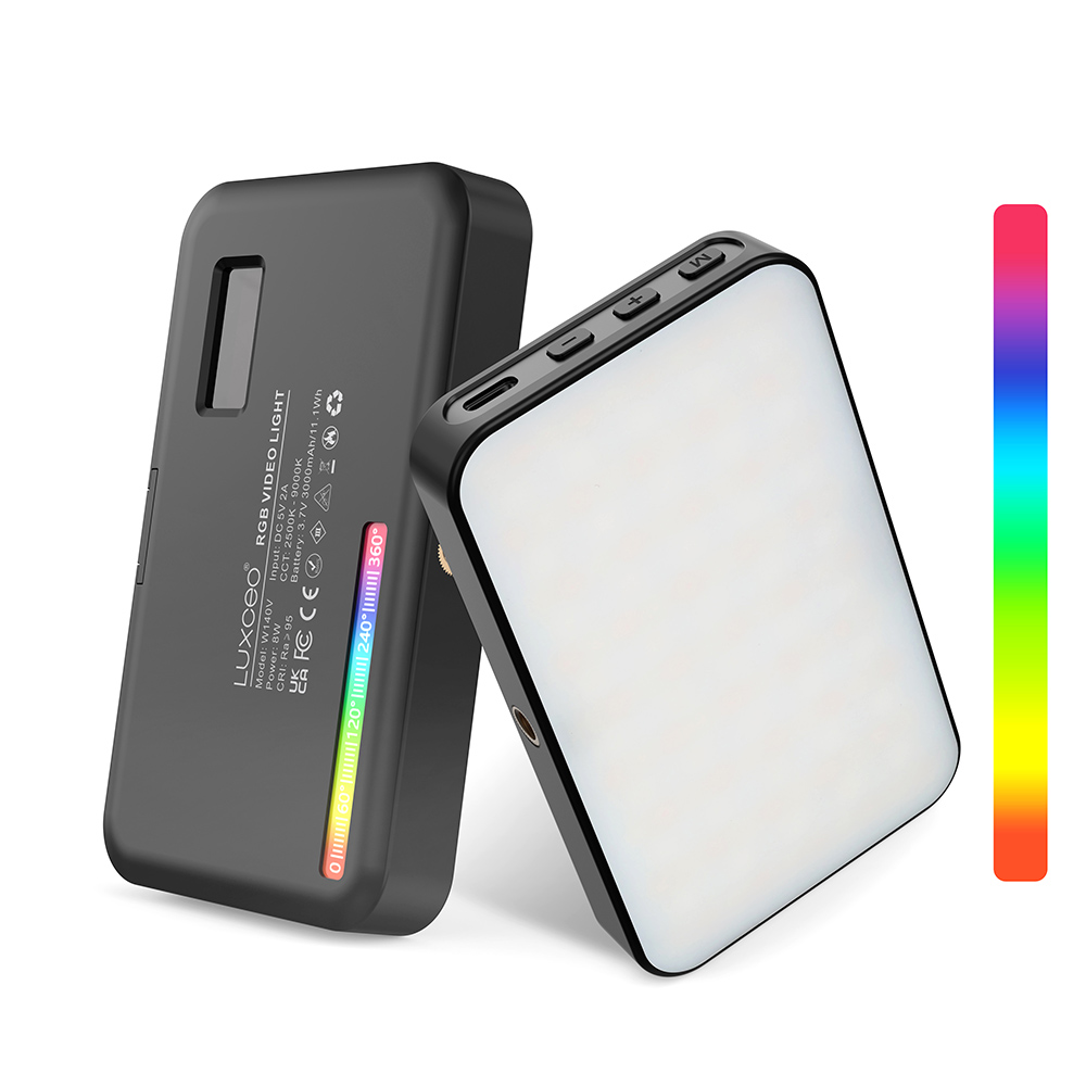 LUXCEO V10 PRO luz de vídeo RG - Photography Lighting Board reseña y precio