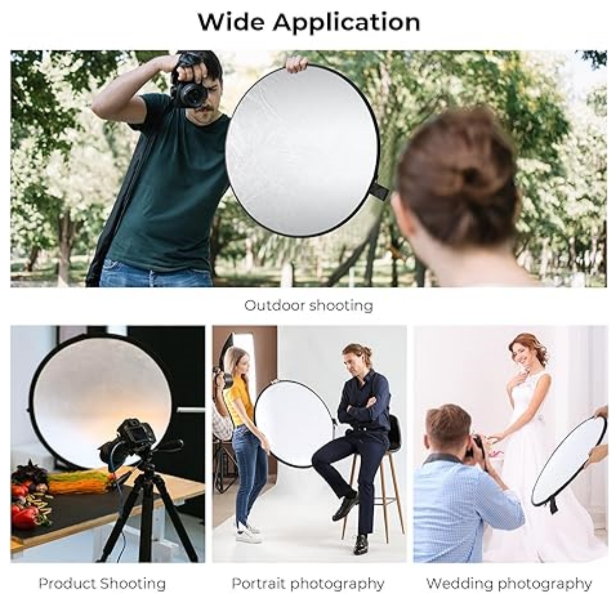 HUANYINGBJB Reflector de fotog - Photography Lighting For Outdoors reseña y precio