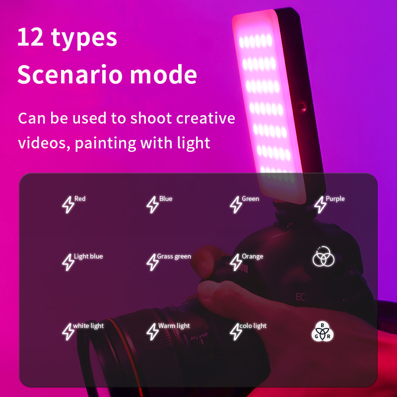Luz de vídeo RGB, Panel de luz - Photography Lighting Board reseña y precio