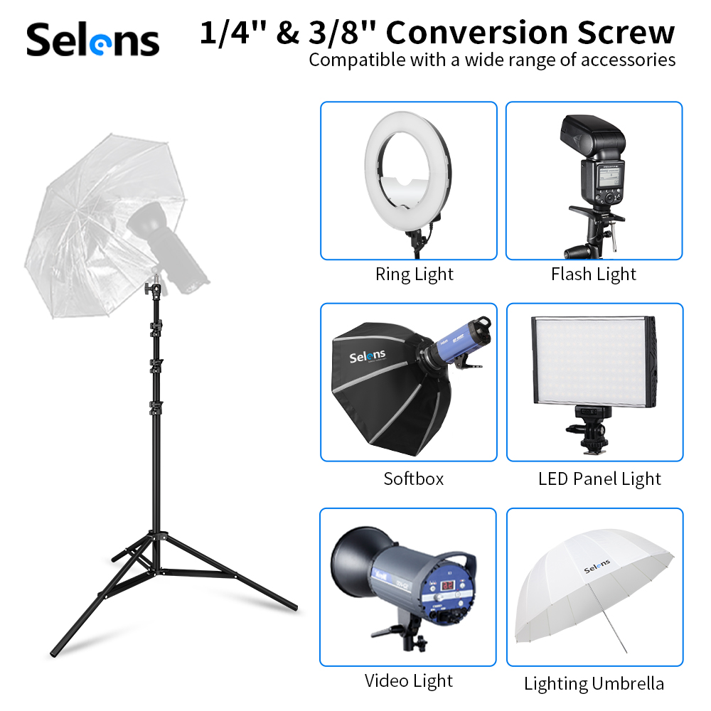 Selens Soporte de Luz con Amor - Photography Lighting With Flash reseña y precio