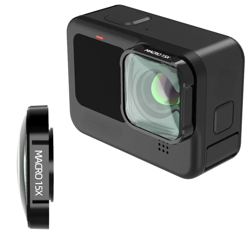 Filtro de lente Macro 15X HD p - Gopro Action Camera Hero 13 Black reseña y precio