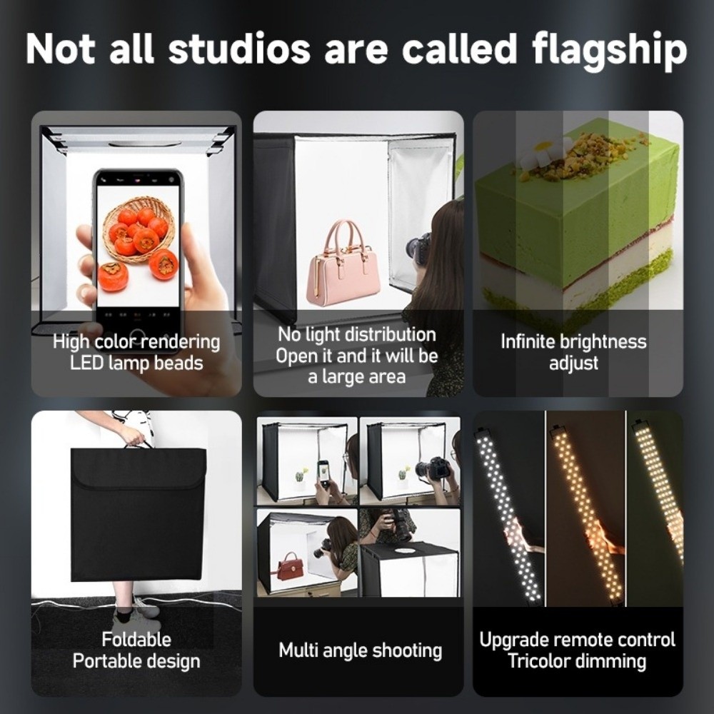 Caja de luz LED suave de 45/65 - Photography Lighting Board reseña y precio