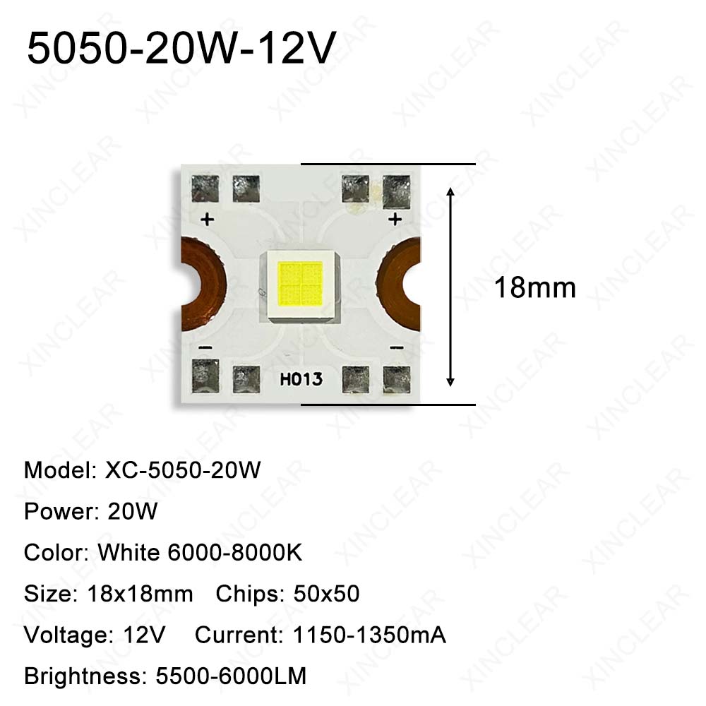 Chip LED SMD 5050 7070 de 20 W - Photography Lighting Board reseña y precio