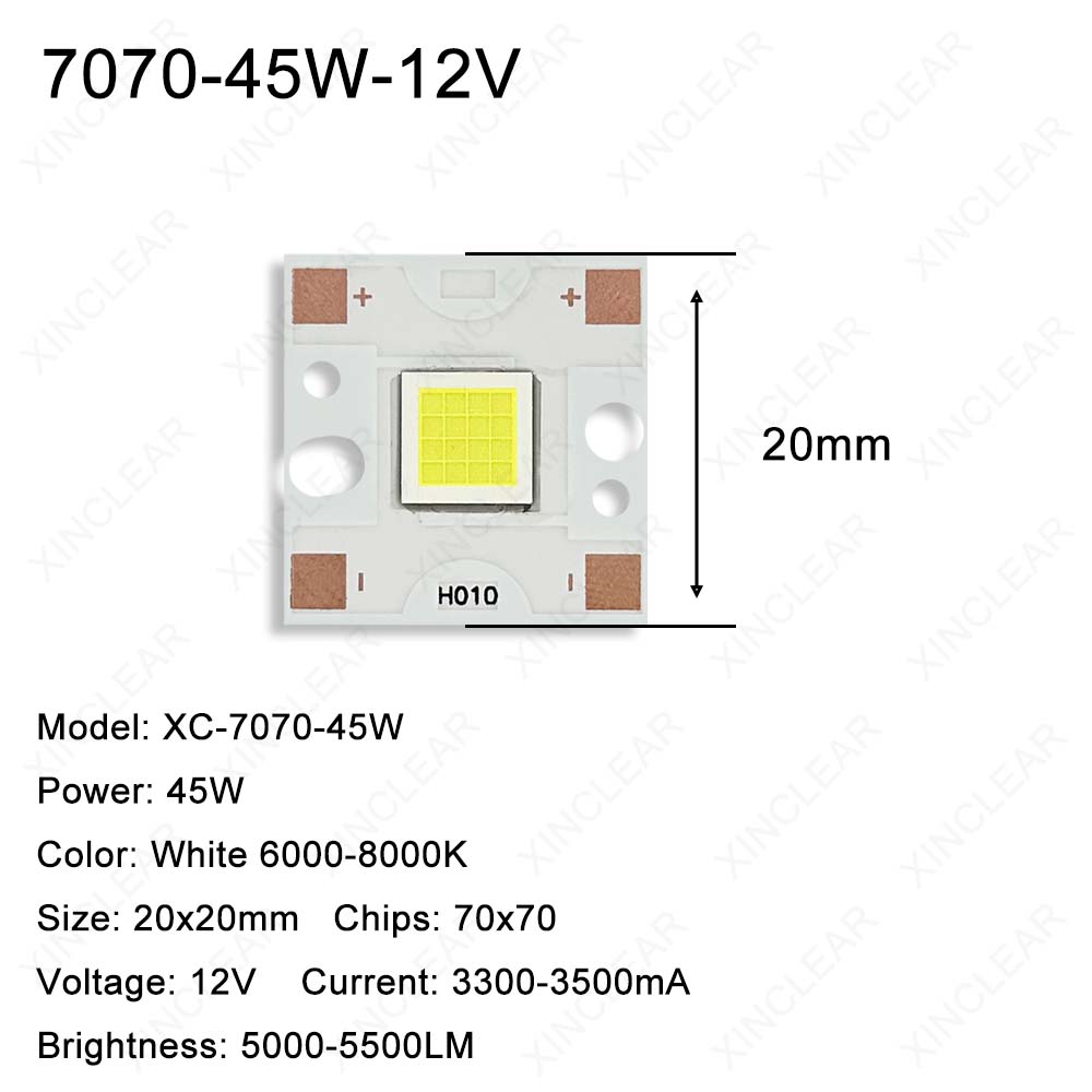 Chip LED SMD 5050 7070 de 20 W - Photography Lighting Board reseña y precio