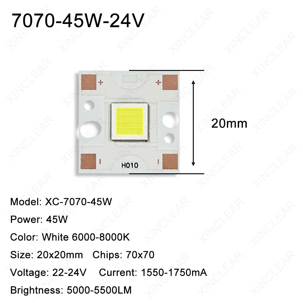 Chip LED SMD 5050 7070 de 20 W - Photography Lighting Board reseña y precio