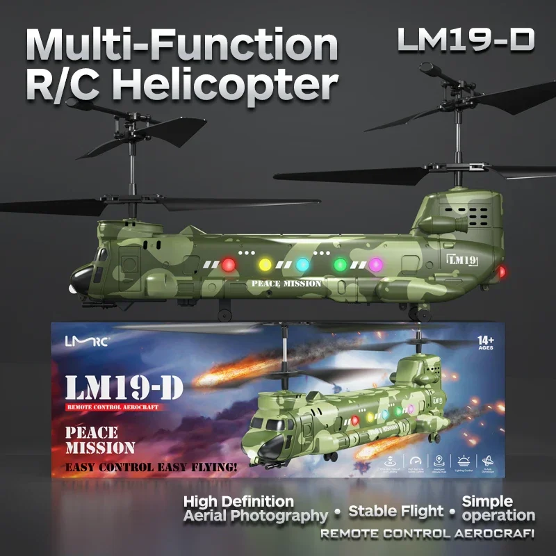 Helicóptero RC LM19-D luces LE - Photography Lighting Beginners reseña y precio