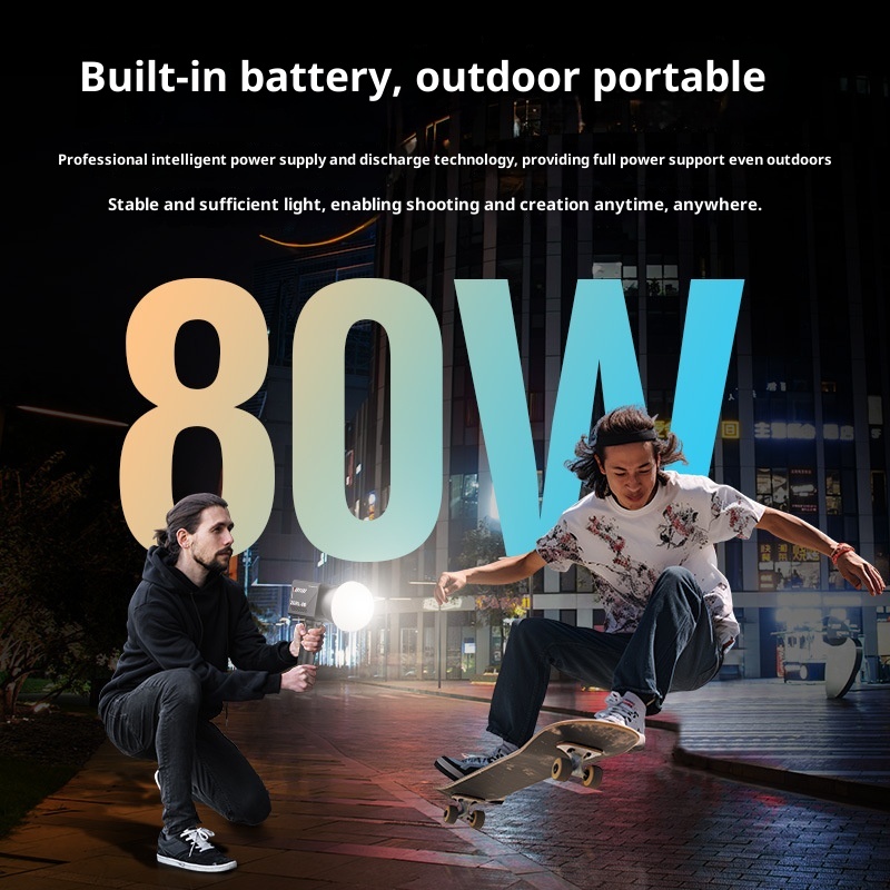 Luz LED de vídeo COB ZGRL80 de - Photography Lighting For Outdoors reseña y precio