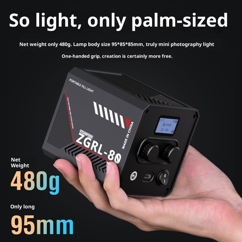 Luz LED de vídeo COB ZGRL80 de - Photography Lighting For Outdoors reseña y precio