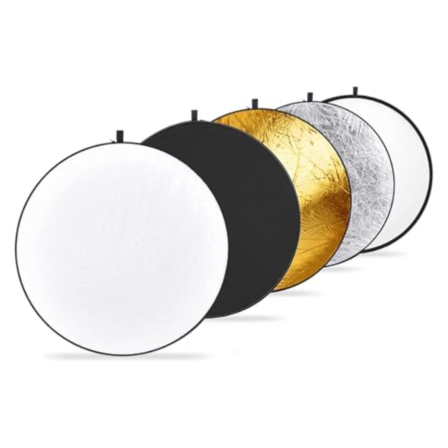 Reflector de Luz Plegable 5 en - Reflector Disc Silver reseña y precio