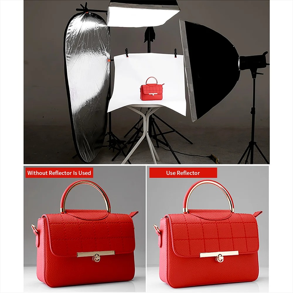 Reflector de luz plegable 5 en - Photography Lighting For Outdoors reseña y precio