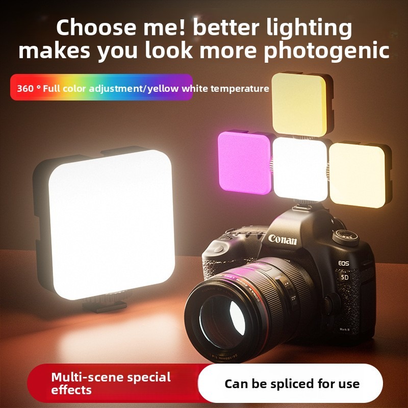 Luz de bolsillo RGB para fotog - Photography Lighting For Outdoors reseña y precio