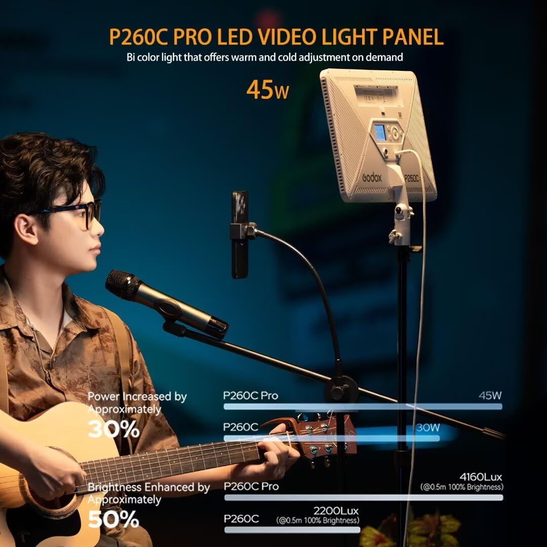 Godox P260C Pro Panel de luz L - Photography Lighting Board reseña y precio