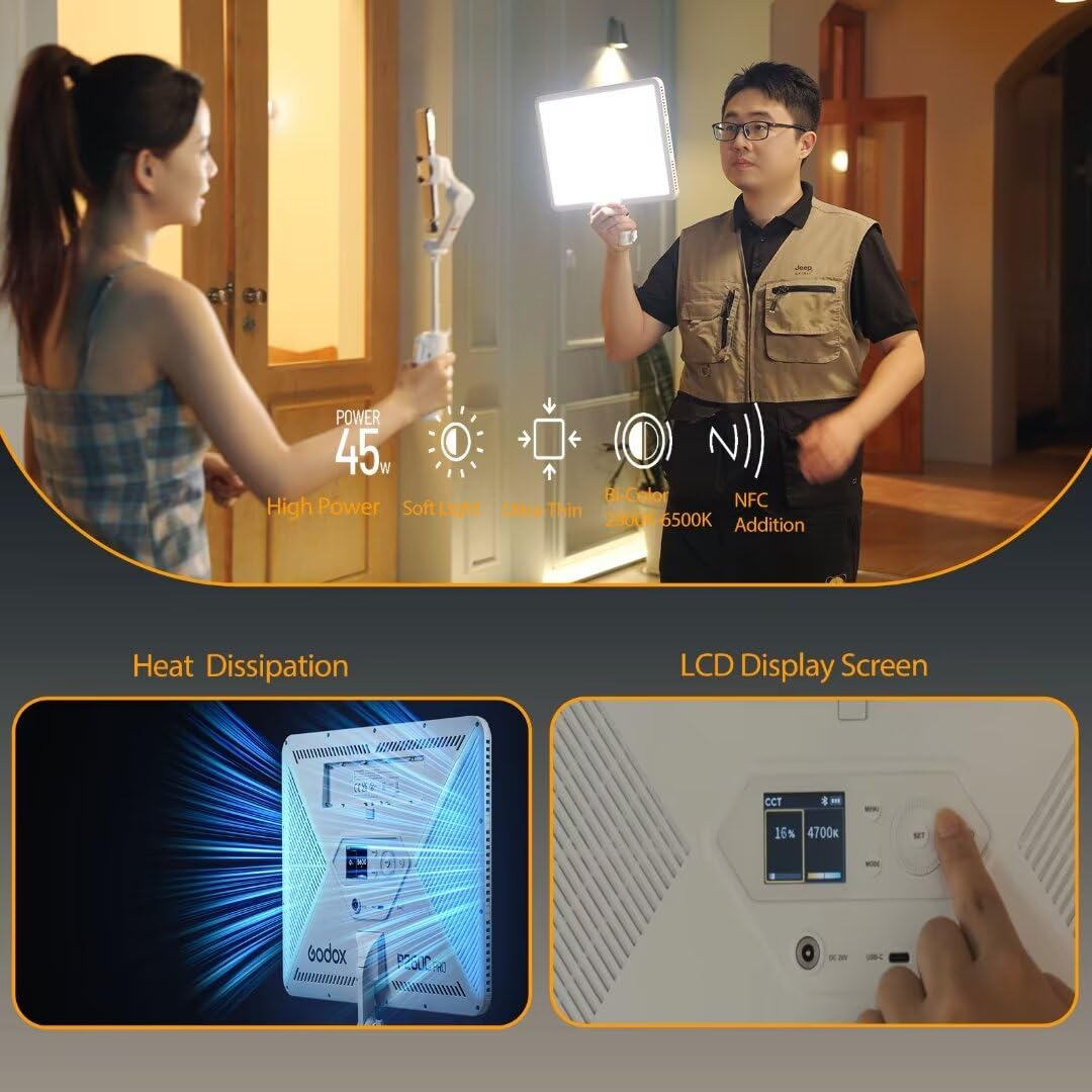 Godox P260C Pro Panel de luz L - Photography Lighting Board reseña y precio
