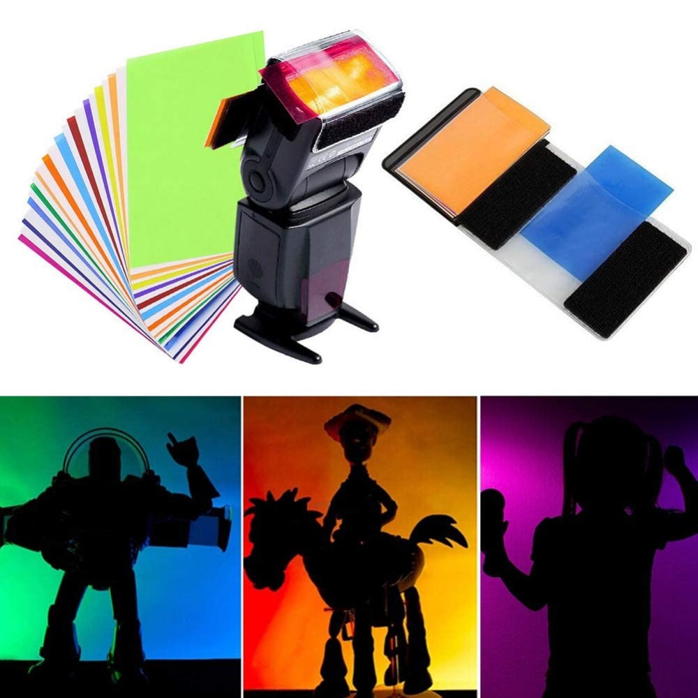Kit de 12 Filtros de Gel para  - Photography Lighting With Flash reseña y precio
