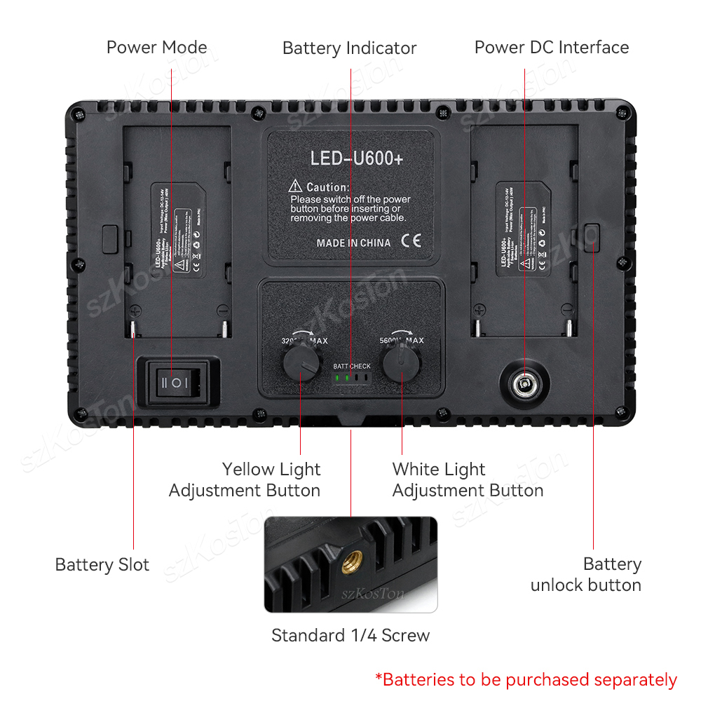 Panel de luz LED de relleno RG - Photography Lighting Board reseña y precio