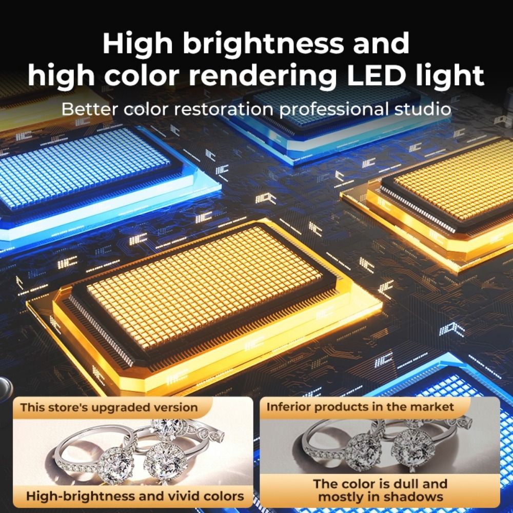 Caja de luz LED de estudio de  - Photography Lighting Board reseña y precio